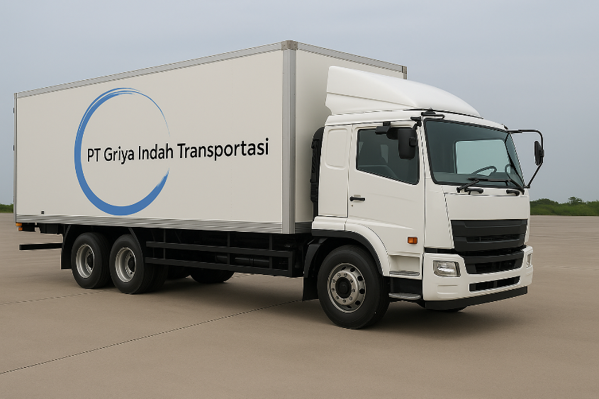 Truk tronton Box GI Transport