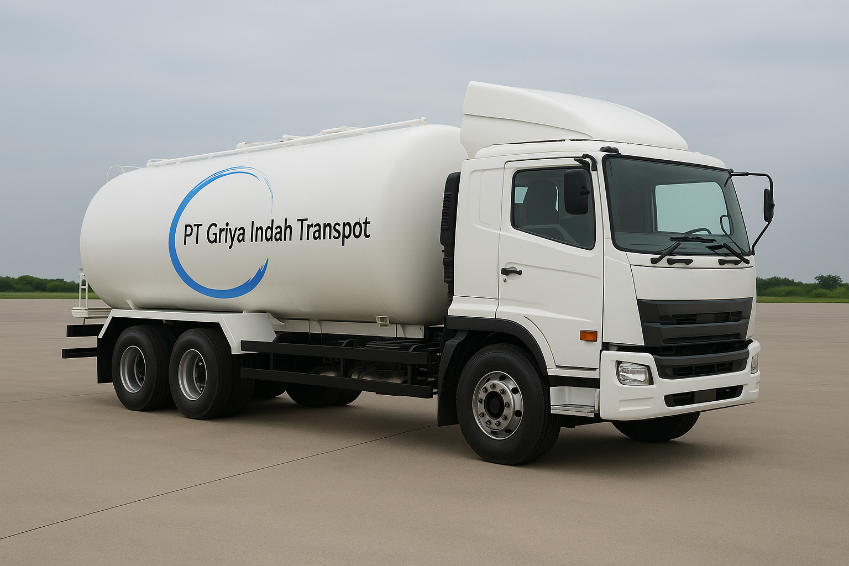 Armada Truk Tronton tangki