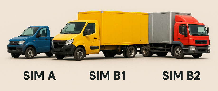 sim yang di butuhkan untuk penggendara truk